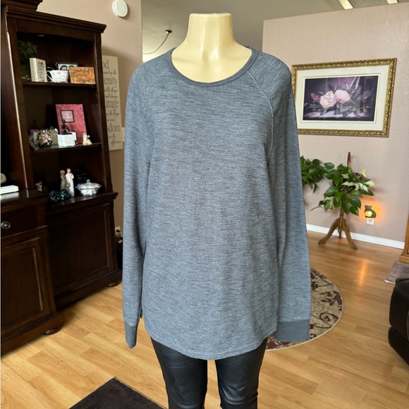 Goodfellow & Co gray long sleeve sweater-size M - Picture 5 of 9